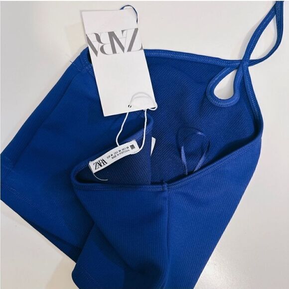 ZARA Cut Out Crop Top NWT - Picture 6 of 12